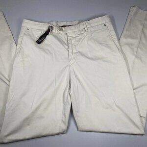 NEW MARCO PESCAROLO Men’s New York Cotton Silk Trousers